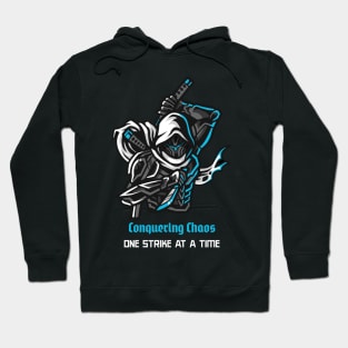 Conquering Chaos, One Strike at a Time. Hoodie